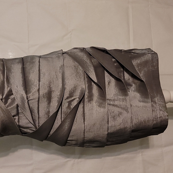 RUBY rox silver strapless dress size 9 - Picture 5 of 7